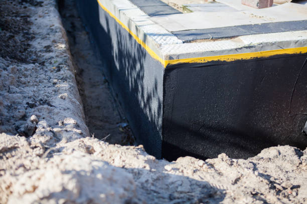 SJ Waterproofing Pros completing home waterproofing near New London, MN