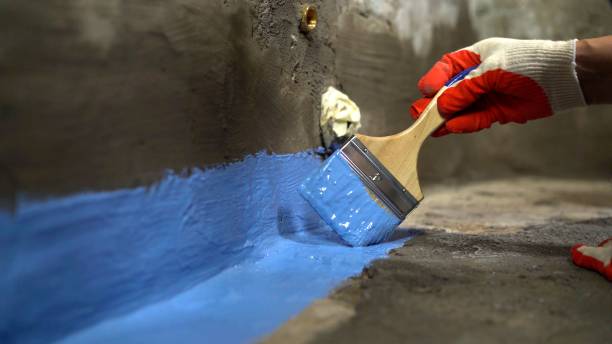 Commercial Emergency Waterproofing project at a New London, MN business property by SJ Waterproofing Pros